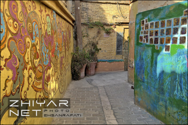 کوچه گالری عادل یزدی شیراز