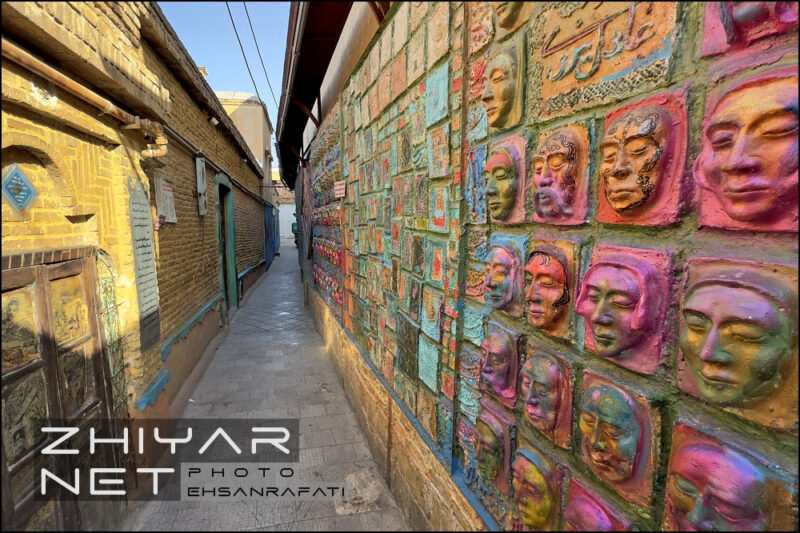 کوچه گالری عادل یزدی شیراز