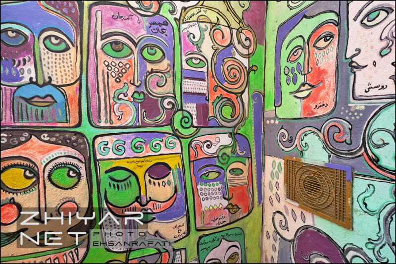 کوچه گالری عادل یزدی شیراز