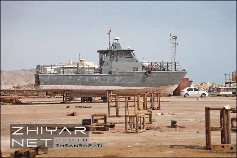 لنج‌سازی جداف بندرکنگ