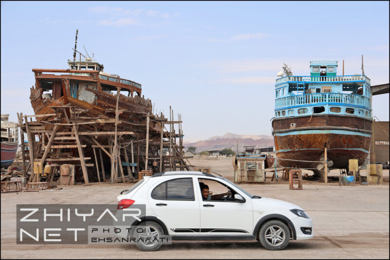 لنج‌سازی جداف بندرکنگ