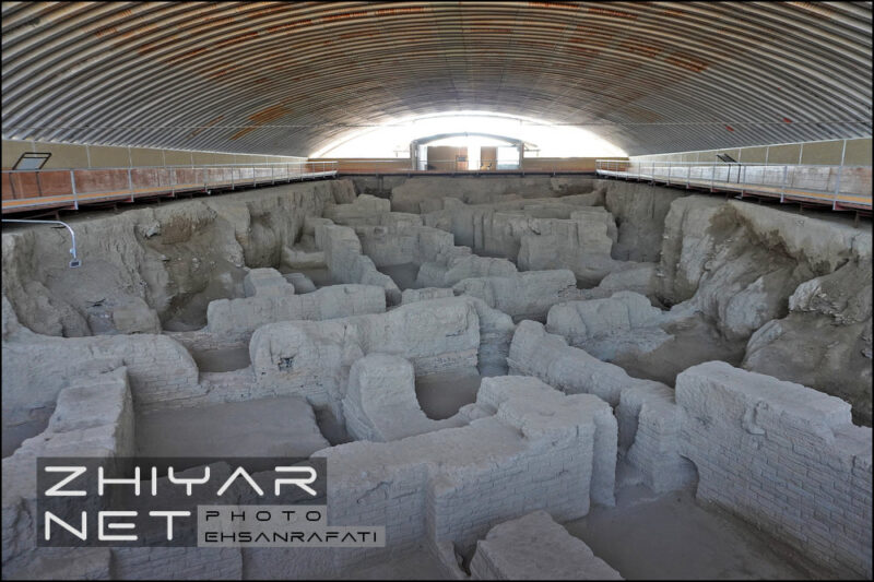 محوطه تاریخی هگمتانه همدان